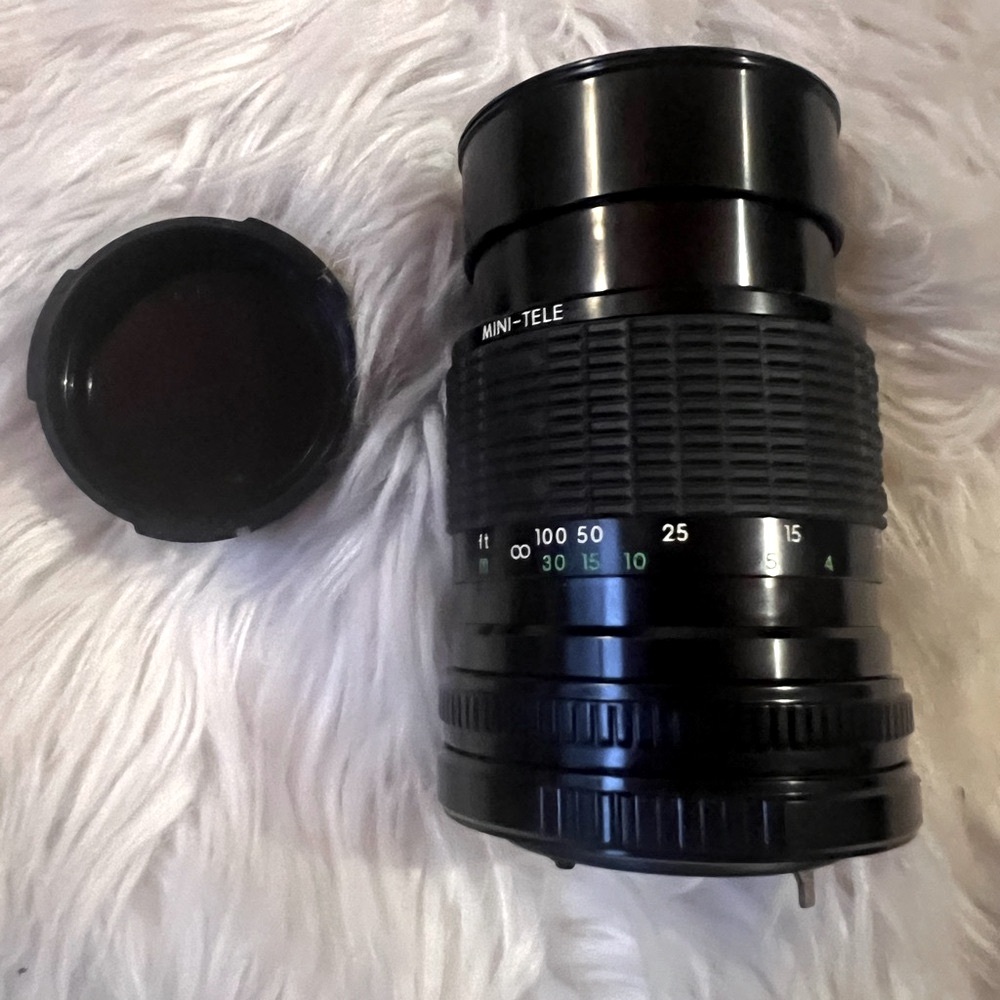 Sigma Black Telephoto Zoom Lens with Focus Control